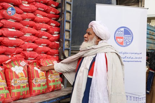 Russia based Afghan businessman donates food aid to Afghanistan