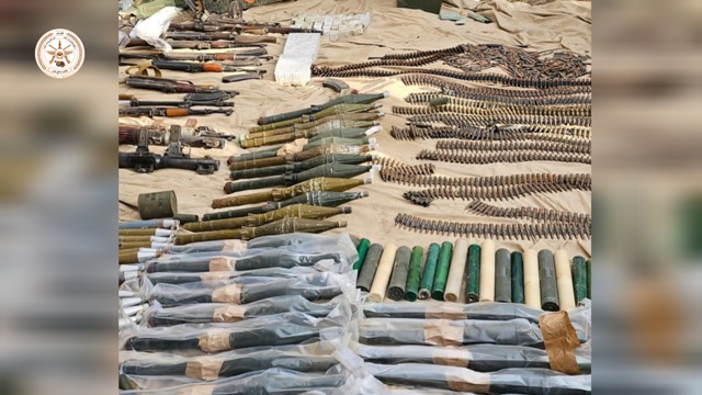 Weapons, gadgets seized in Baghlan