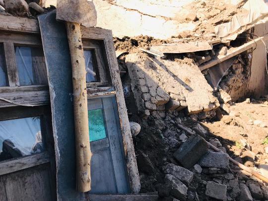 People suffer losses of properties in Wardak, Badakhshan