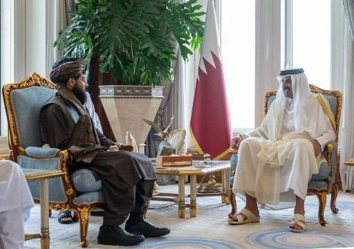 دفاع وزير د قطر له امير سره وکتل