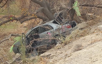 ترافيکي پېښه کې دوه تنه مړه شوي