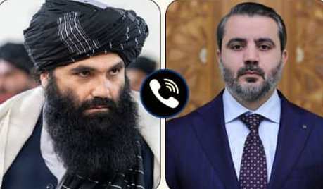 سراج الدين حقاني د سوريې د بهرنيو چارو وزير سره خبرې وکړې