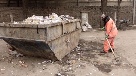 د کندوز ښار د پاکولو چارې رواني دي