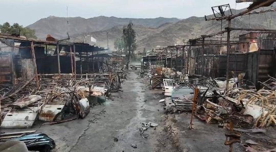 تورخم کې د سوځېدلو دوکانونو له مالکانو سره به مرسته وشي