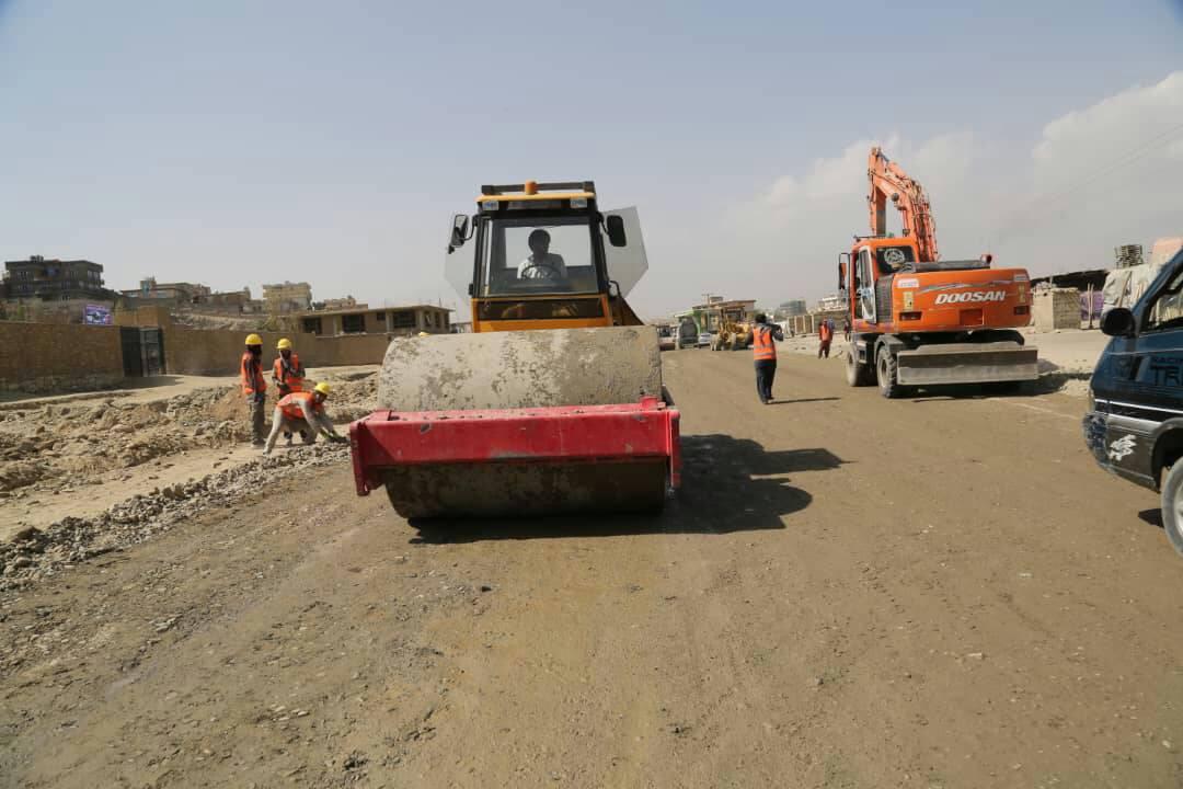 د کابل – میدان ښار د اته کيلو متره سرک د ترميم چارې پيل شوې