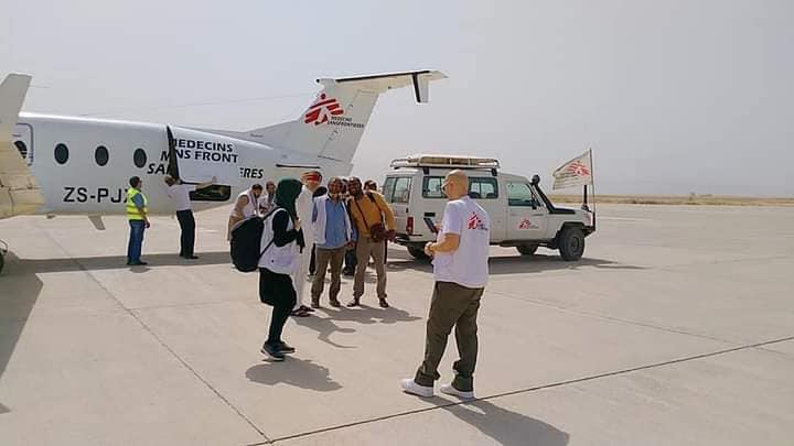 کندز ته د بې پولې ډاکټرانو يوه ډله رارسېدلې