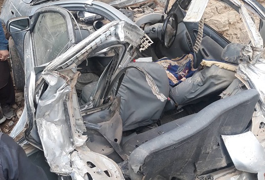 ترافيکي پېښه کې درې تنه مړه شوي