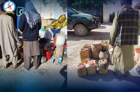 هرات کې د الکولي مشروباتو د توليد دوه کارخانې له منځه يوړل شوې