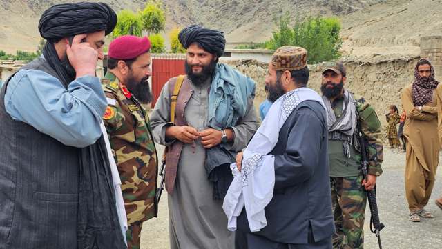 د لوی درستير لومړي مرستيال کونړ کې له ډيورنډ فرضي کرښې څخه لېدنه وکړه