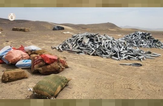 هلمند کې د مسو د ۴۳۸۲ خښتو د قاچاق مخه نيول شوې