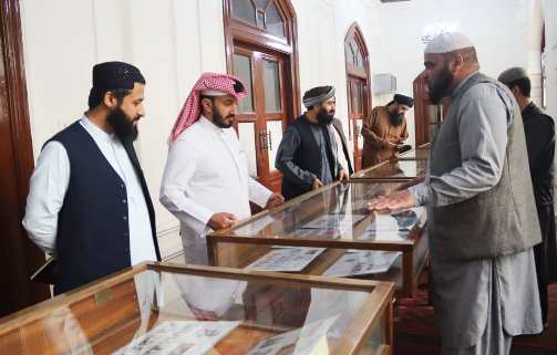 د قطر سفیر په کابل کې له ملي ارشیف څخه لیدنه وکړه