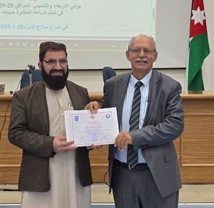 د روغتيا وزارت استازي اردن کې په جوړ لوي نړيوال کانفرانس کې ګډون وکړ