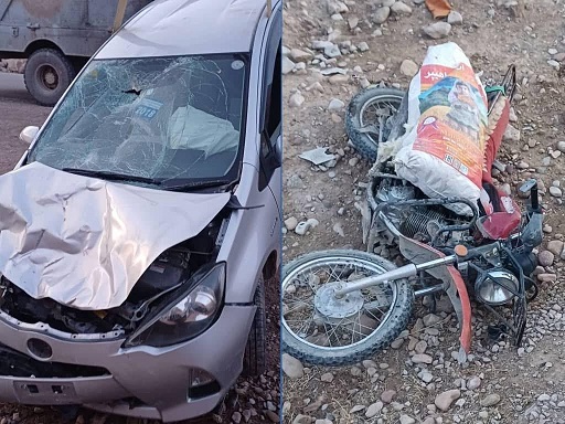 ترافيکي پېښه کې يو تن مړ او درې ټپيان شول