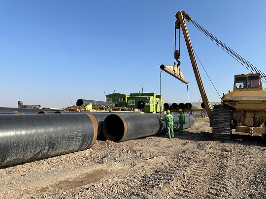 افغان او ترکمنستاني مسئولينو د ټاپي پروژې له کاري بهير کتنه کړې